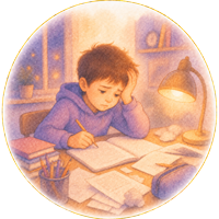 Difficultes-scolaires-Devoirs Devoirs difficiles — accompagnement enfant Arles